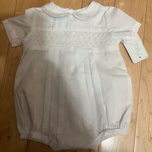 Petit Ami Newborn Christening Baptism Romper New